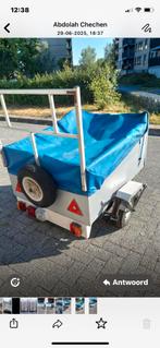 Aanhangwagen klein 1.22. 90. Cm, Auto diversen, Aanhangers en Bagagewagens, Ophalen