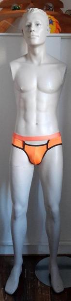 Boxer en maille SHEIN orange taille L, Kleding | Heren, Ondergoed, Ophalen of Verzenden, Oranje, Shein, Boxer
