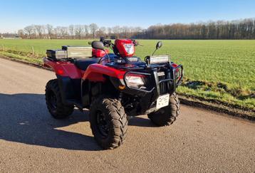 Honda TRX 520 4x4 met papieren (Foreman), landbouw quad beschikbaar voor biedingen