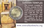 Coincard 2 euro Malta 2021 Tarxien, Ophalen of Verzenden, Malta, 2 euro