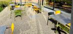 Terrastafels en - stoelen voor horeca, Zakelijke goederen, Horeca | Meubilair en Inrichting, Ophalen, Gebruikt, Meubilair