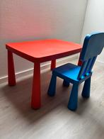 IKEA tafel en stoel mammut, Kinderen en Baby's, Kinderkamer | Tafels en Stoelen, Ophalen, Zo goed als nieuw