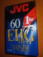 Cassette / lot 1x Jvc 60 EHG VHSC, Cd's en Dvd's, Cassettebandjes, 2 t/m 25 bandjes, Overige genres, Ophalen of Verzenden, Nieuw in verpakking