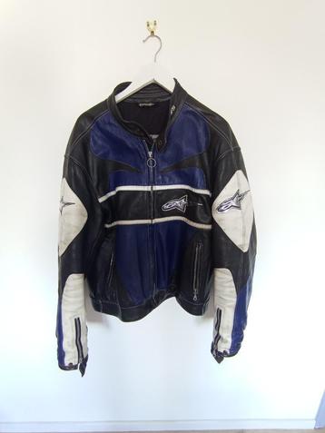 Alpinestars vintage motorset — leren jas en broek beschikbaar voor biedingen