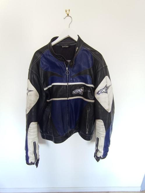 Alpinestars vintage motorset — leren jas en broek, Motoren, Kleding | Motorkleding, Overall, Heren, Tweedehands, Ophalen of Verzenden