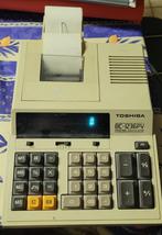 Toshiba BC-1236PV VINTAGE rekenmachine, Diversen, Rekenmachines, Ophalen of Verzenden, Gebruikt