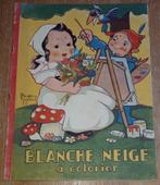 Blanche-Neige à colorier 1939 Beatrice Mallet Wrill Gordinne, Collections, Personnages de BD, Comme neuf, Livre ou Jeu, Autres personnages