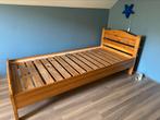 Lit simple 90 x 200 en bois, Maison & Meubles, Chambre à coucher | Lits, Bois, Utilisé, Enlèvement ou Envoi