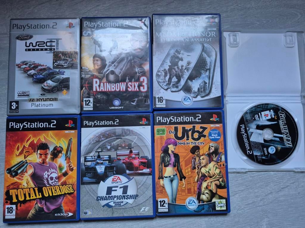 Enkele PlayStation 2 games, Enlèvement ou Envoi, Utilisé, Autres genres