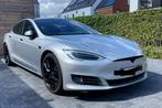 Tesla S 75D, Auto's, Zwart, Model S, Leder en Stof, Elektrisch