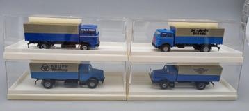 1:87 Brekina classic trucks :  Mercedes, MAN, Krupp, IFA  beschikbaar voor biedingen