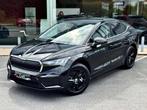 Skoda Enyaq Enyaq iV 60 / FULL BLACK / SFEERLICHT / CARTPLAY, Auto's, Automaat, Stof, Zwart, Zwart