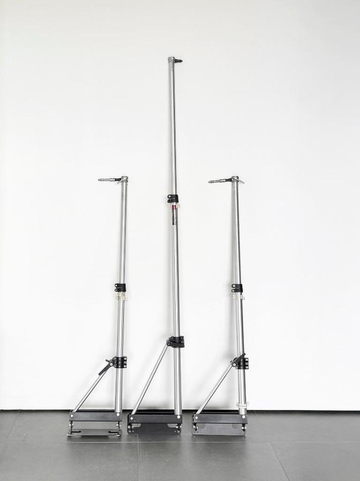 Manfrotto muurstatief (3 stuks), Audio, Tv en Foto, Fotografie | Fotostudio en Toebehoren, Gebruikt, Overige typen, Ophalen