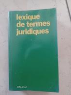 lexicon van juridische termen (FR), Ophalen, Dalloz, Zo goed als nieuw, Juridisch en Recht