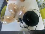 Hanglamp - 3x Calex Led lampen, Maison & Meubles, Lampes | Suspensions, Comme neuf, Enlèvement