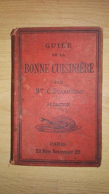 C. Durandeau - Guide de la bonne Cuisinière - 1889