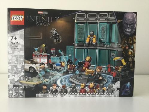 LEGO Marvel Super Heroes - 76216 Iron Man Armoury - NIEUW, Kinderen en Baby's, Speelgoed | Duplo en Lego, Nieuw, Lego, Complete set