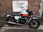 TRIUMPH BONNEVILLE T100 NEUVE, GARANTIE 2 ANS, 10450 EUROS, Motos, Motos | Triumph, Naked bike, 2 cylindres, Plus de 35 kW, 900 cm³