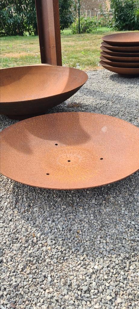 Vuurschaal in cortenstaal, Tuin en Terras, Vuurschalen, Ophalen