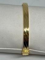 Vergulde zilveren armband ( zilver 925 ) laagje 18k goud., Geel, Nieuw, Ophalen of Verzenden, Met edelsteen