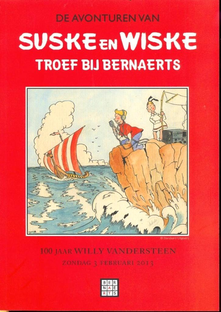 Suske en Wiske - Troef bij Bernaerts - Veilingcatalogi 2013., Livres, BD, Comme neuf, Une BD, Enlèvement ou Envoi