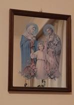Cadre miroir avec Sainte Famille, Enlèvement