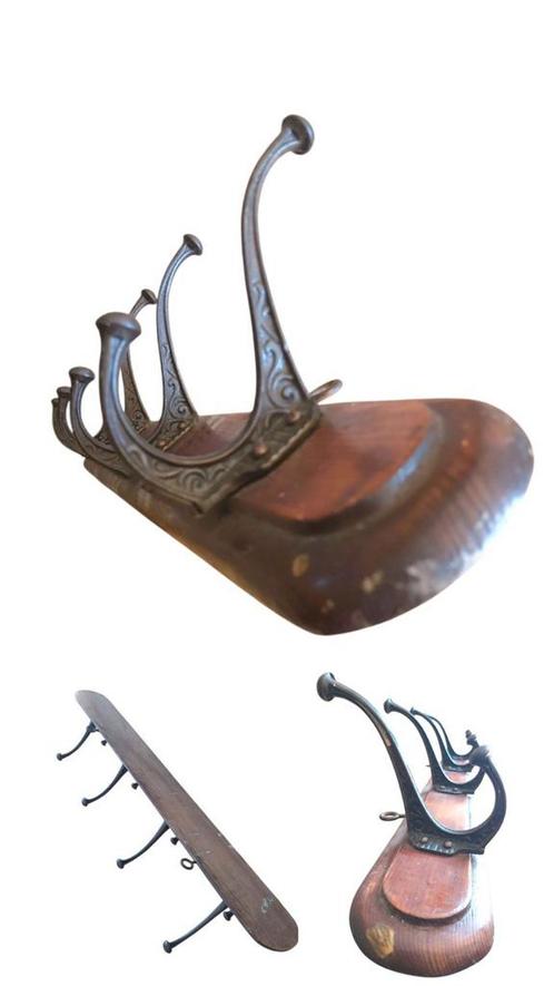 porte manteaux style art déco, Huis en Inrichting, Woonaccessoires | Kapstokken, Zo goed als nieuw, Hout, Ophalen of Verzenden