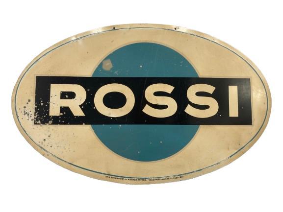 Vintage Rossi vermouth reclamebord – België – ca. 1954, Verzamelen, Merken en Reclamevoorwerpen, Gebruikt, Reclamebord, Ophalen of Verzenden