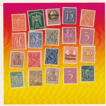 20 timbres allemands, non timbrés, voir photo, N