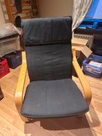 Ikea eenpersoons zetel, Huis en Inrichting, Fauteuils, Ophalen, Zo goed als nieuw, Hout