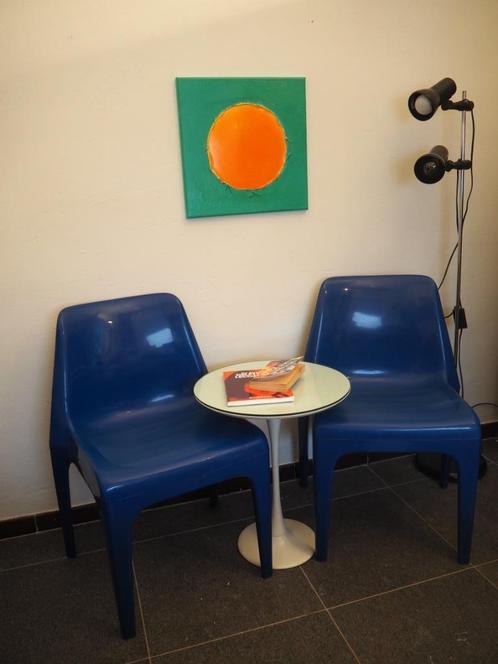 Set van 2 Space Age design stoelen, West-Germany 1970s, Verzamelen, Retro, Huis en Inrichting, Ophalen