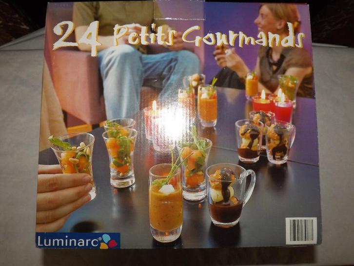 Arcoroc amuse-glazen, Huis en Inrichting, Keuken | Servies, Nieuw, Glas of Glazen, Overige stijlen, Glas, Ophalen of Verzenden