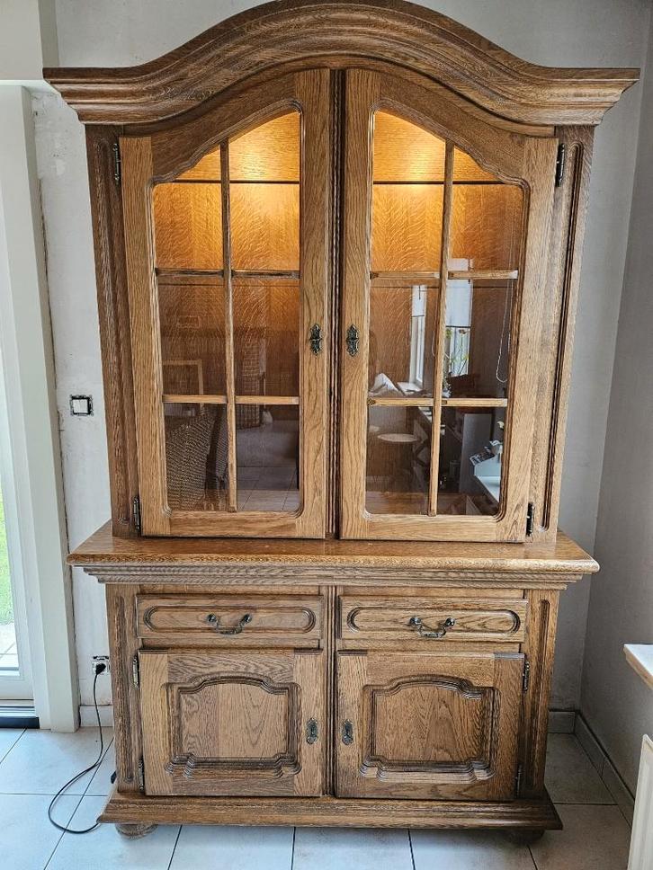 barkast / vitrinekast, Huis en Inrichting, Kasten | Vitrinekasten, Gebruikt, 150 tot 200 cm, 100 tot 150 cm, 25 tot 50 cm, Met lade(s)