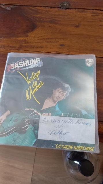 Vinyl (45t) Alain bashung :vertige de l amour ", Enlèvement, 1980 à 2000, Utilisé