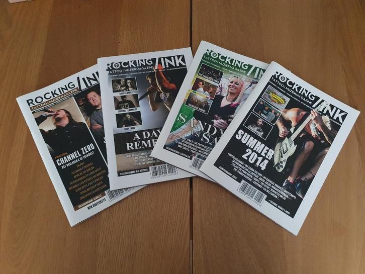 Rocking / Ink tijdschriften magazines, Verzamelen, Tijdschriften, Kranten en Knipsels, Tijdschrift, 1980 tot heden, Ophalen of Verzenden