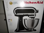 KITCHENAID CLASSIC 5K45SSEOB NOIR ''''' NEUF ''''', Elektronische apparatuur, Blenders, Ophalen