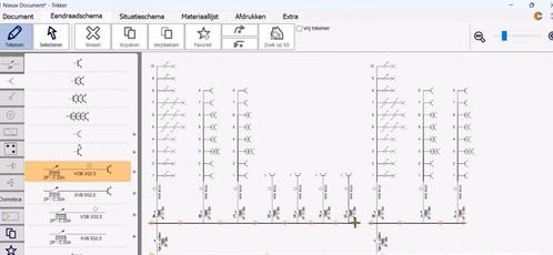 Ééndraadschema / positieschema, Computers en Software, Overige Computers en Software, Ophalen