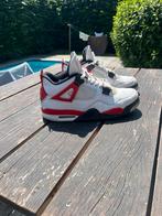 Air Jordan 4 maat 45 Red Cement, Kleding | Heren, Wit, Air Jordan, Ophalen of Verzenden, Sneakers