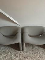 2x Fauteuil Pierre Paulin Groovy Artifort (1980’s), Moins de 75 cm, Comme neuf, Enlèvement, Autres matériaux