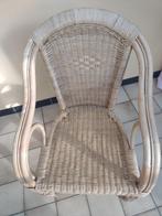 Rieten stoel, Huis en Inrichting, Stoelen, Ophalen, Gebruikt, Bruin, Riet of Rotan