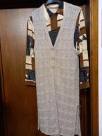 bloes met lange vest, Enlèvement, Comme neuf, Taille 38/40 (M), Brun