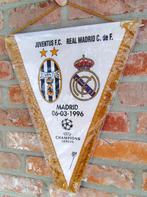 Real Madrid - Juventus FC 1996 Europa cup voetbal vaandel, Verzamelen, Sportartikelen en Voetbal, Ophalen of Verzenden, Spel
