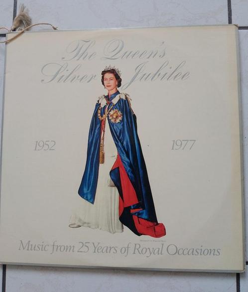 'The Queen's Silver Jubilee' unieke dubbele vinyl LP 1976, Verzamelen, Koningshuis en Royalty, Gebruikt, Overige typen, Ophalen of Verzenden