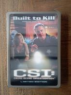 CSI: Built to kill part 1 & 2 steelcase, Boxset, Ophalen of Verzenden, Zo goed als nieuw, Vanaf 12 jaar