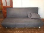 Slaapbank / zetelbed 200x140 cm, Zo goed als nieuw, Twijfelaar, 200 cm, Grijs