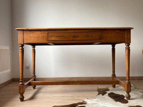 Vintage lessenaar / bureau, Huis en Inrichting, Bureaus, Gebruikt, Bureau, Ophalen