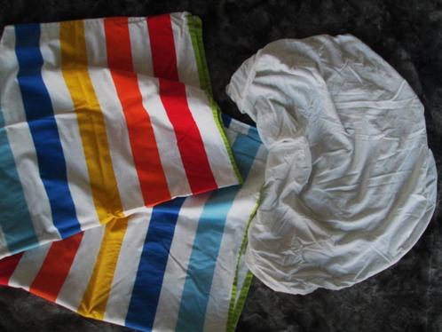 Ikea Lakenset - Hoeslaken en Dekbedovertrek voor Babybed, Kinderen en Baby's, Kinderkamer | Beddengoed, Zo goed als nieuw, Dekbedovertrek