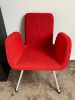 Rode stoel - gratis, Huis en Inrichting, Gebruikt, Stof, Eén, Ophalen