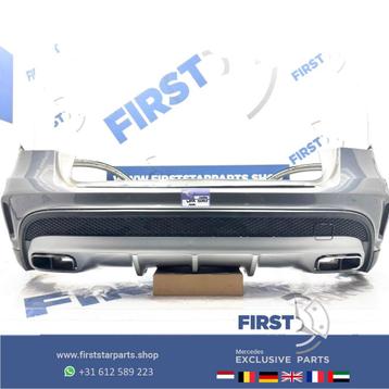 W156 GLA 45 AMG ACHTERBUMPER ZWART WIT GRIJS Mercedes 2013-2 beschikbaar voor biedingen