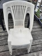 Moet vóór 16/10/25 vertrekken - 3 Paloma terrasstoelen, Tuin en Terras, Tuinstoelen, Ophalen, Gebruikt, Plastic, Stapelbaar